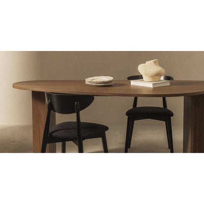 Tavolo ZEV 200 cm piano irregolare, noce Lincoln
