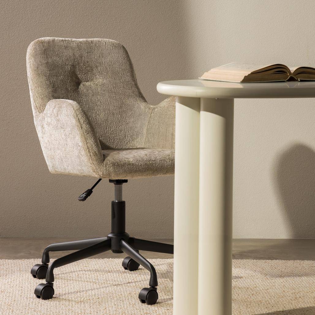 Drehstuhl MALISA hellbeige