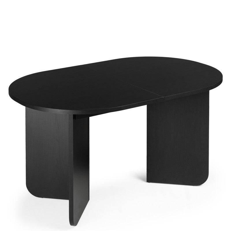 Ausziehbarer Tisch MAUT 140-200 cm, Gestell Holz schwarz