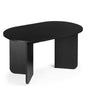 MAUT extendable table 140-200 cm, black wooden frame