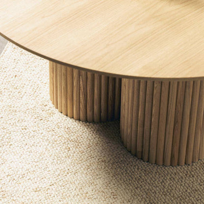 Beistelltisch NAORA II rund 100 cm, Eiche und Esche