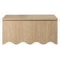 TIM Cremona Torro Oak Nightstand with Onda