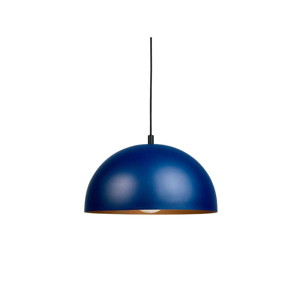 Lampada a sospensione LYKE blu scuro