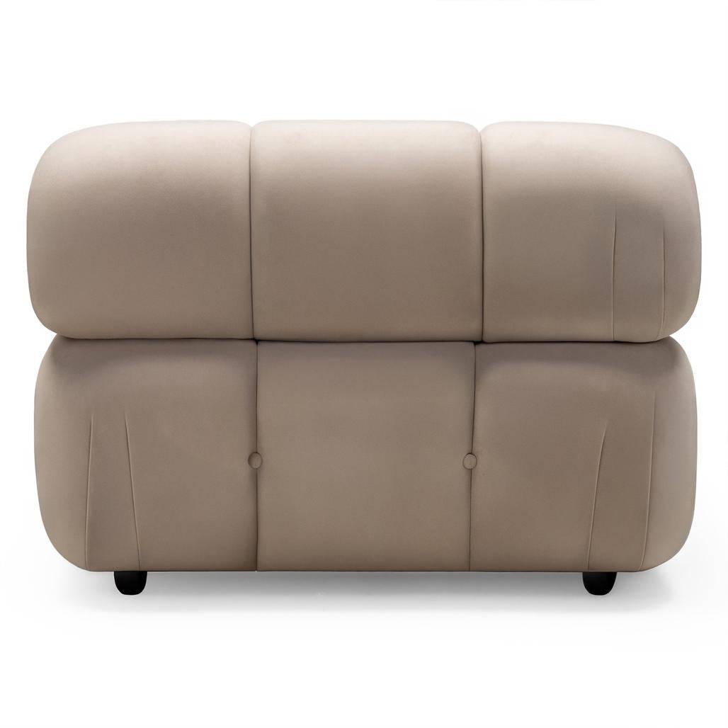 Modul Groß URBANIQUE, Hellbeige, Samt