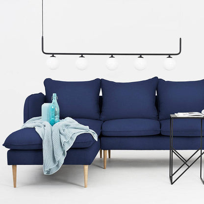 Ecksofa POSH L WOOD Tinte
