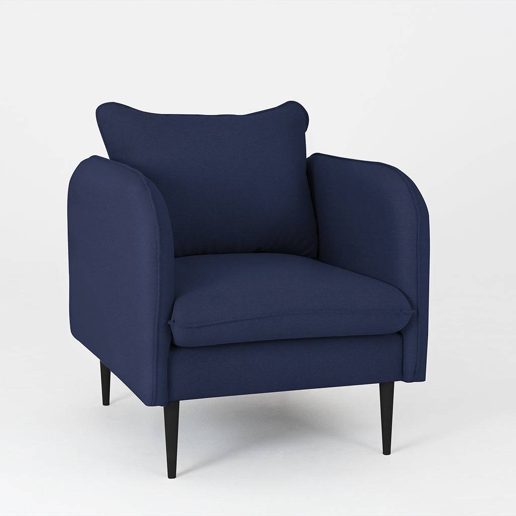 Poltrona POSH BLACK - Inchiostro
