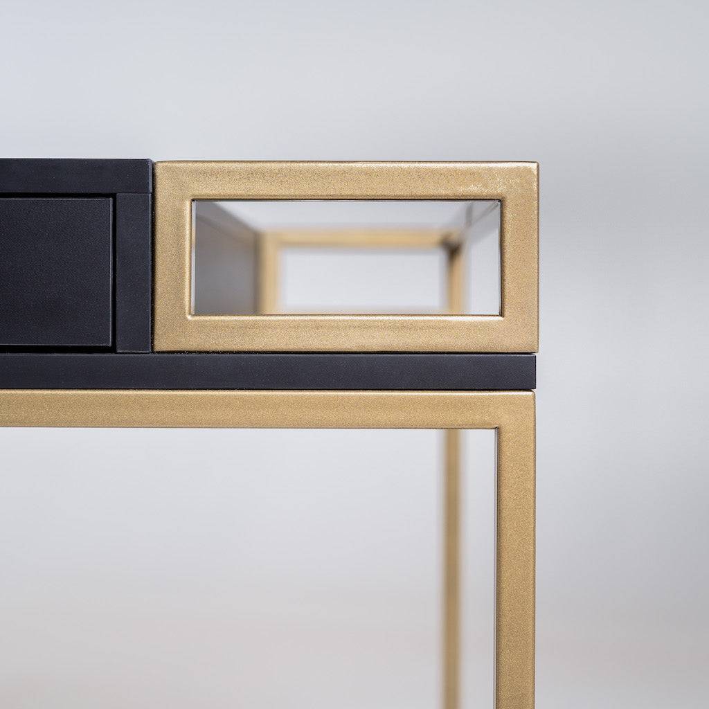 Scrivania K16 Nero 180 - Oro