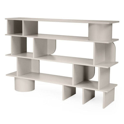Libreria ANGALIR Cashmere Bassa con Fronti Arrotondati