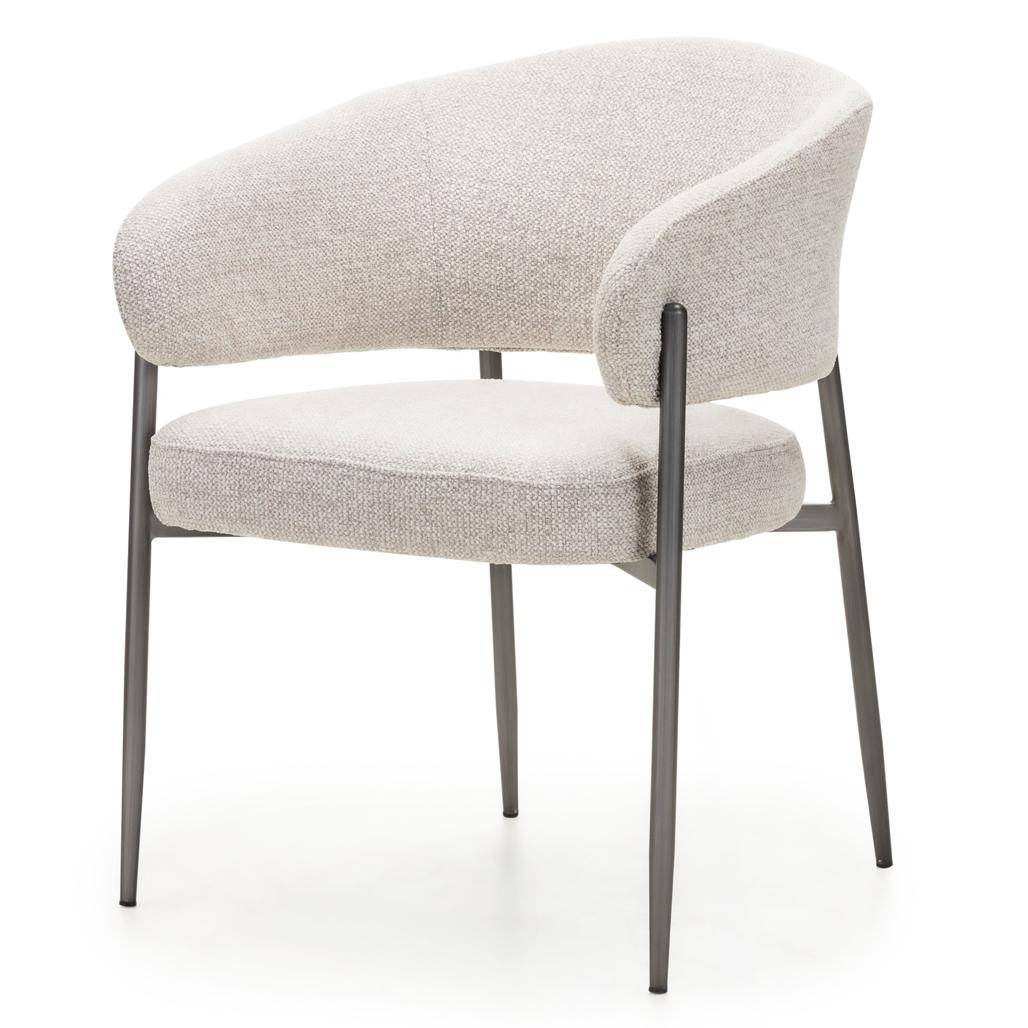 Polsterstuhl UMBRIA, beige/grau