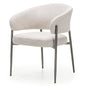 UMBRIA Upholstered Chair, beige/grey