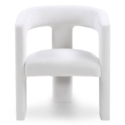 Poltrona Lounge LAUREN VELVET, Samt beige