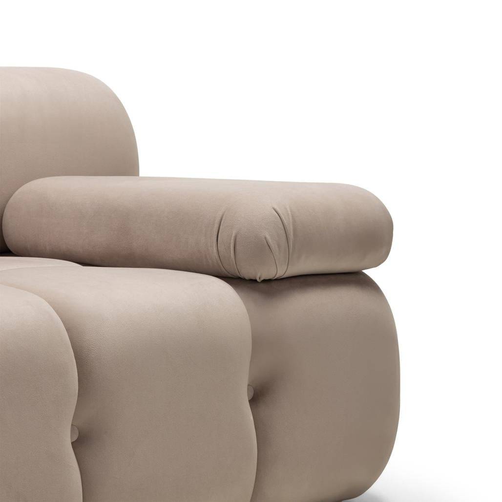 Modul Groß URBANIQUE, Hellbeige, Samt
