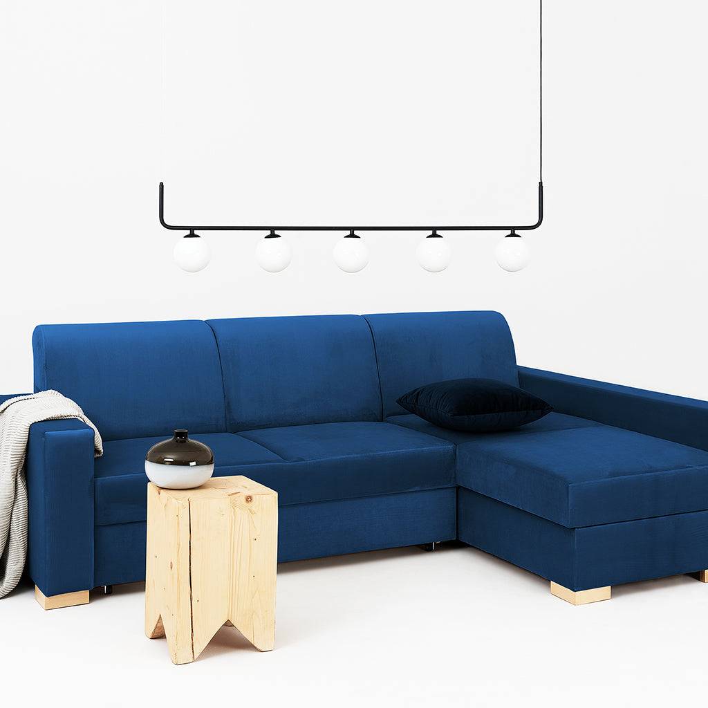 Divano Letto Angolare STABLE R - Chokeberry