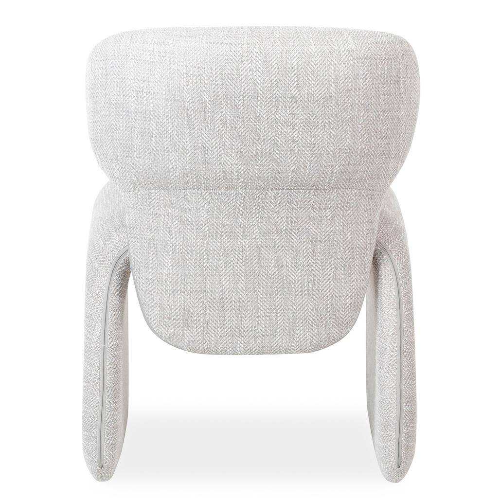 Sessel BIZZA, beige und grau gepolstert
