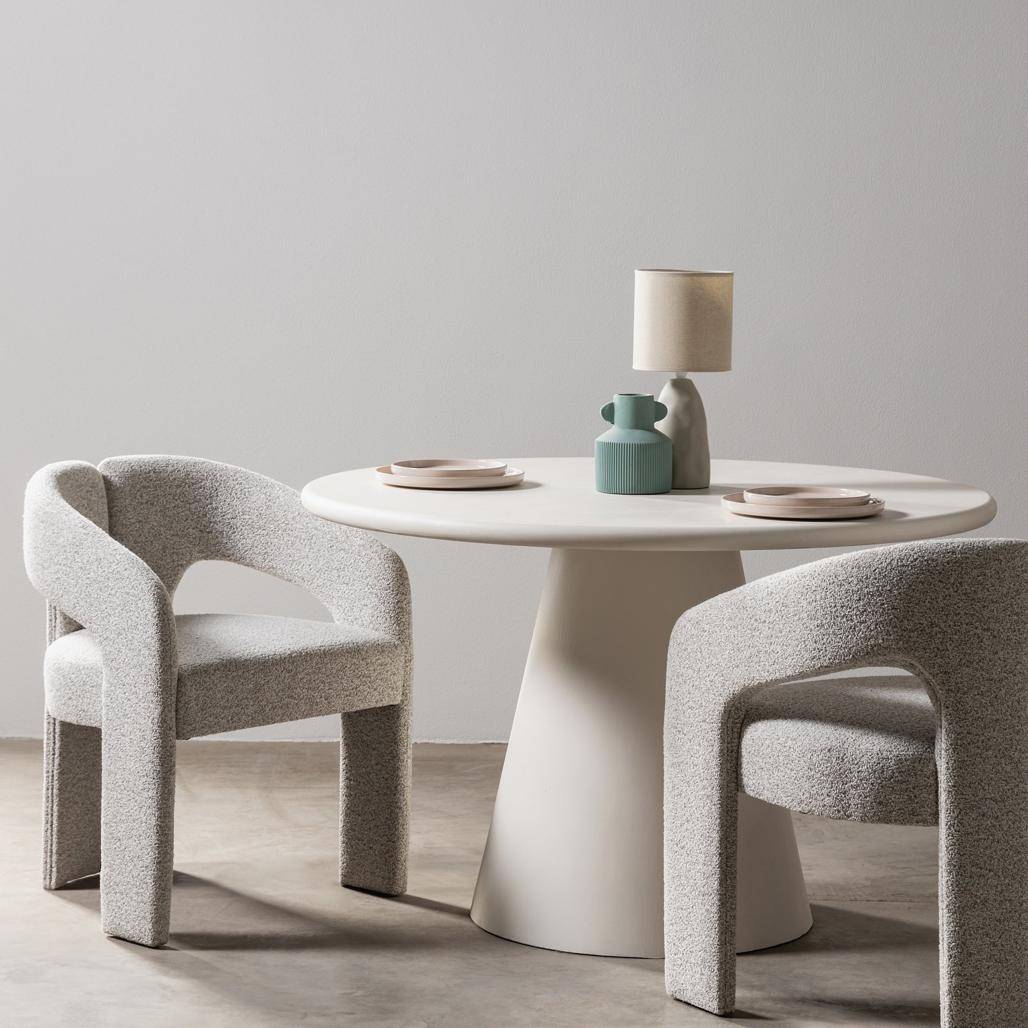 Polsterstuhl JOEL, grau-beige