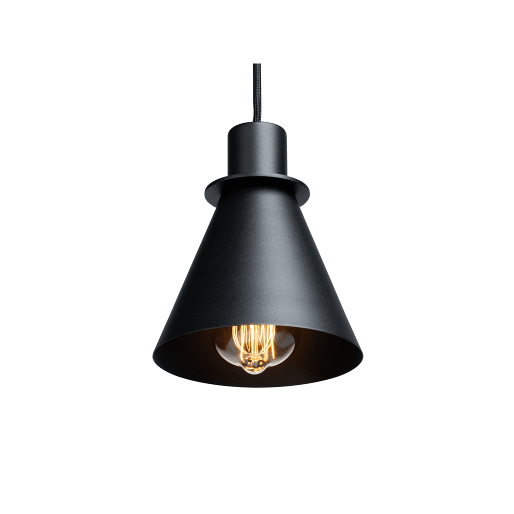 Lampada a sospensione KLAR nero