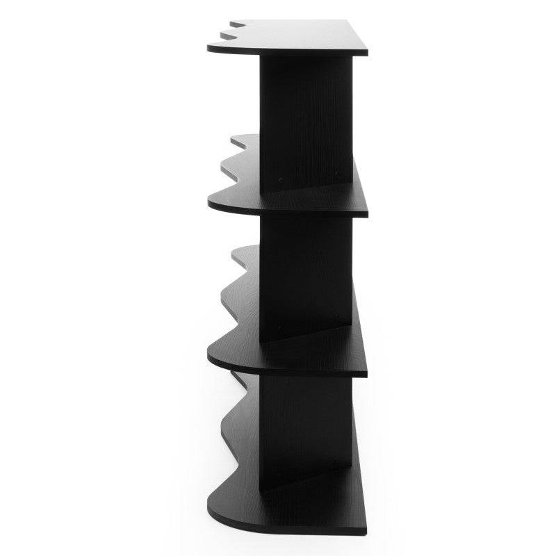 Scaffale Basso RHIO Nero con Onda