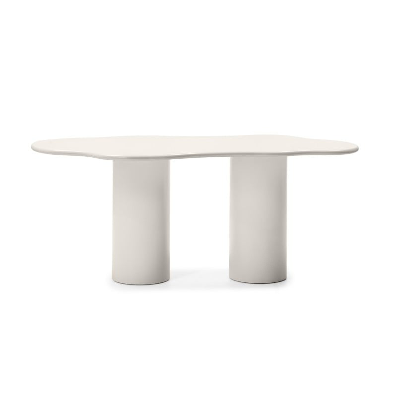 Tavolo da Pranzo VIVRE 180 cm, Grigio-Beige