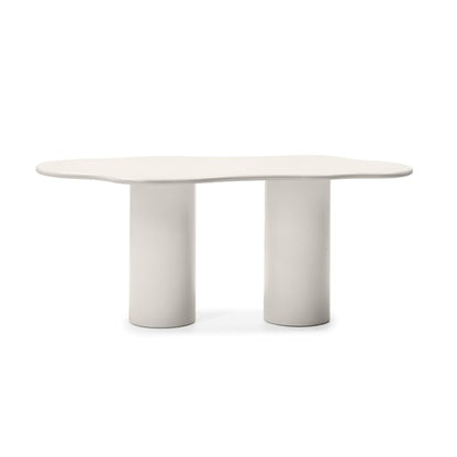 Tavolo da Pranzo VIVRE 180 cm, Grigio-Beige