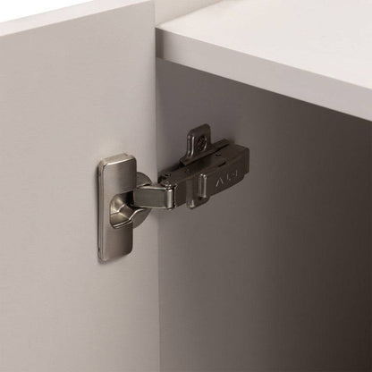 Cassettiera OSSM 2 porte cashmere, fronti arrotondati