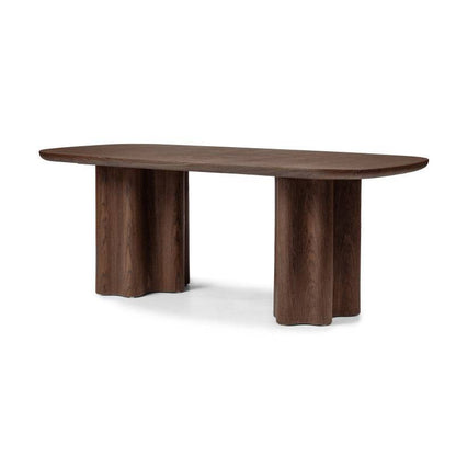 Esstisch JAKKO 200x100 cm, Nussbaum dunkel