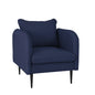 POSH BLACK Armchair - Ink