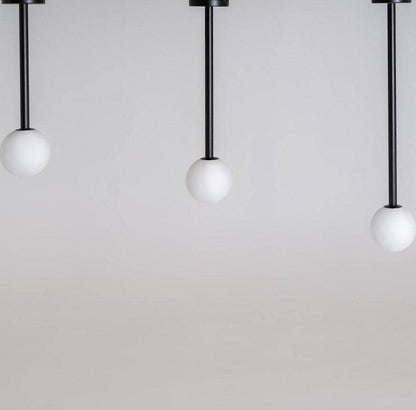 Lampada a soffitto SODO M - Nero