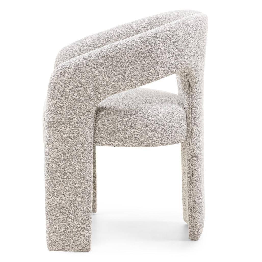 Polsterstuhl JOEL, grau-beige