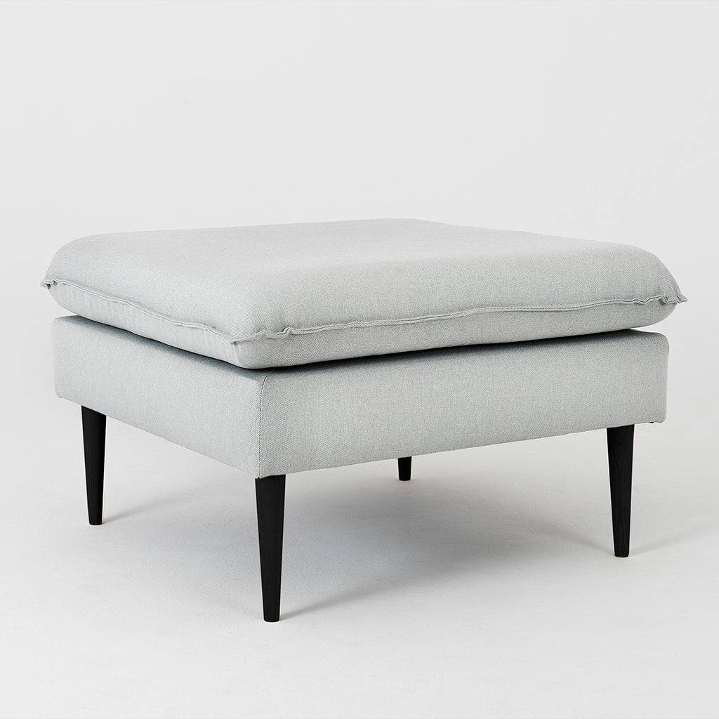 Pouf POSH Nero - Platino