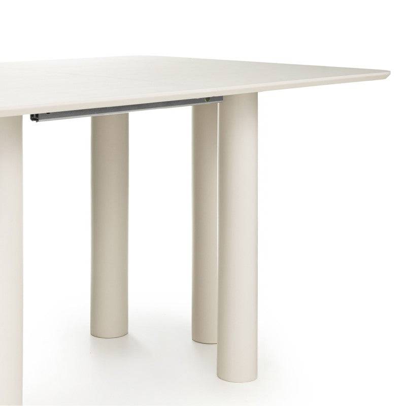 Esstisch LOALOA ausziehbar 140-200 cm, Buche, Kaschmir