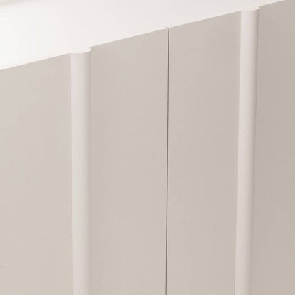 Kommode OSSM Cashmere mit 4 Türen und abgerundeten Fronten