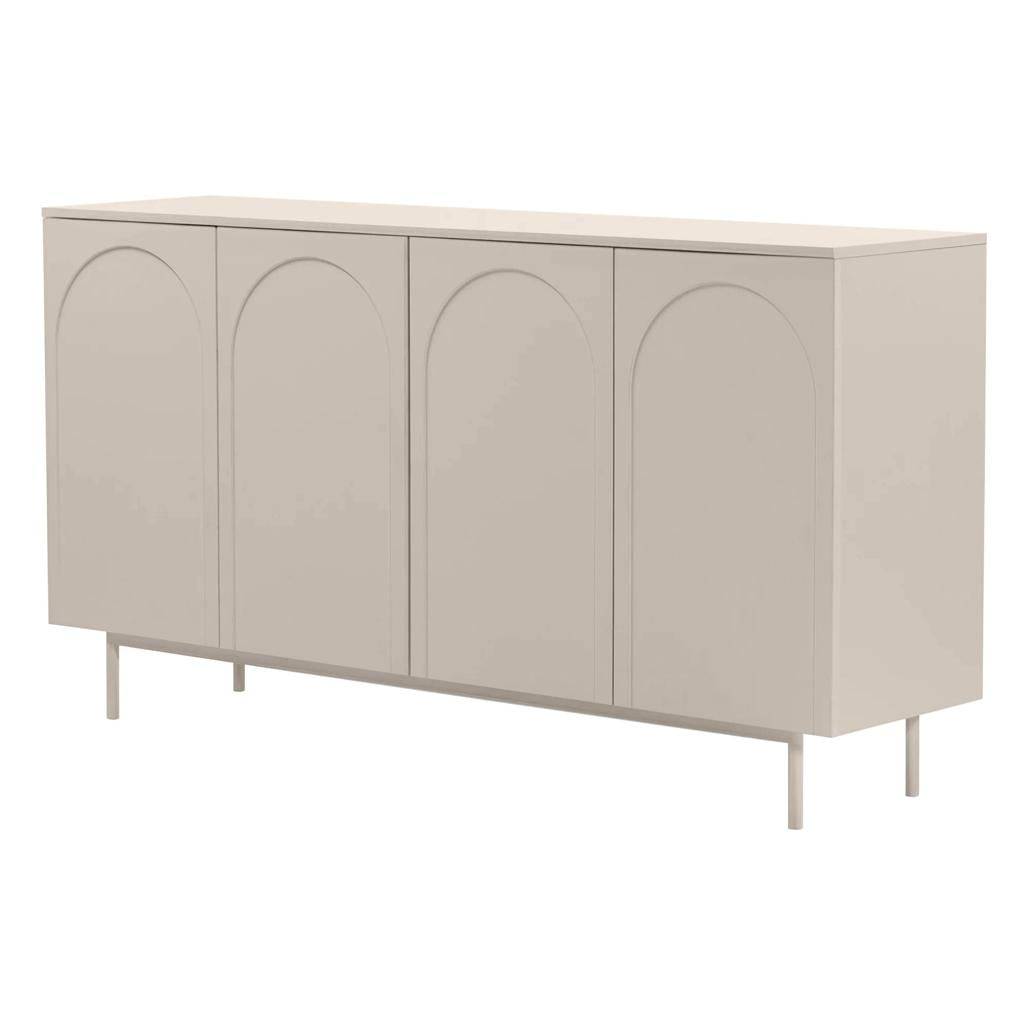 Credenza AESTHETIC quattro ante, cashmere