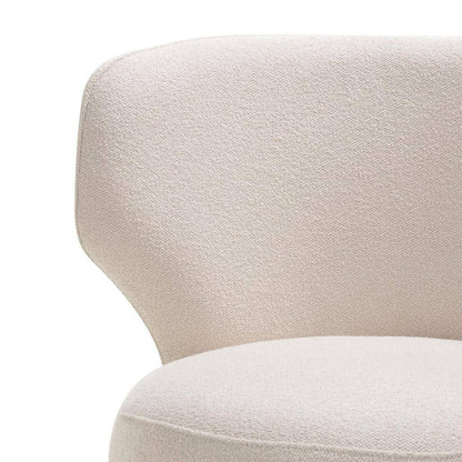 Polsterstuhl SELEN, creme, Bouclé