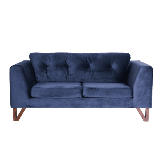 WILLY 2-seater sofa - chokeberry, nutty