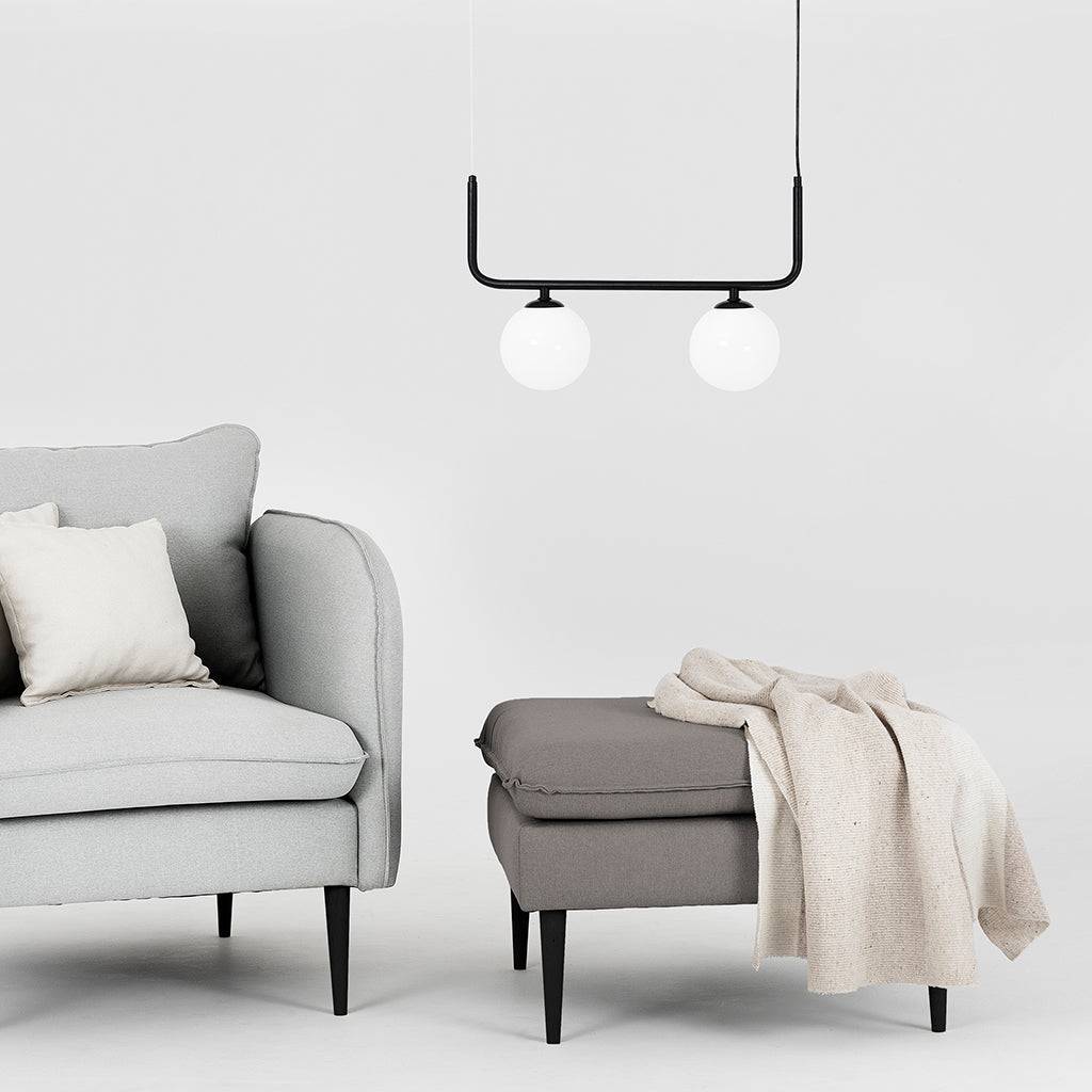 Hocker POSH Schwarz - Stahl