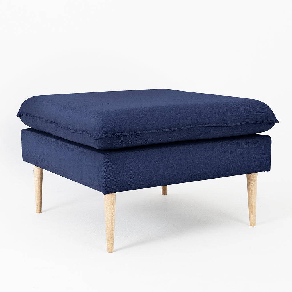 Pouf POSH WOOD - Ink, Legno Naturale