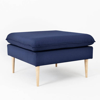 Pouf POSH WOOD - Ink, Legno Naturale