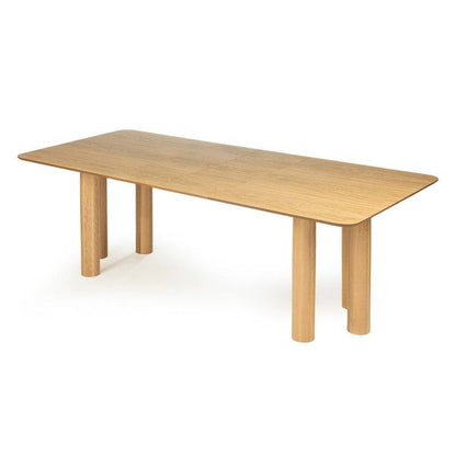 Ausziehbarer Tisch LOALOA 140-200 cm, Wildeiche Natur