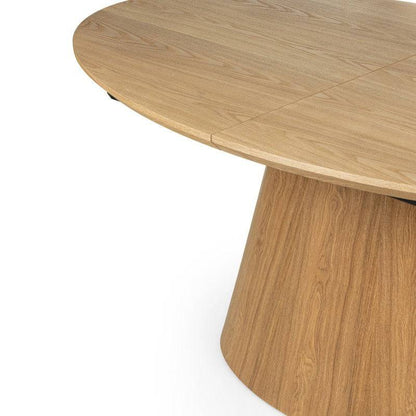 Tavolo SOLARE estensibile 160-200 cm, ovale, naturale