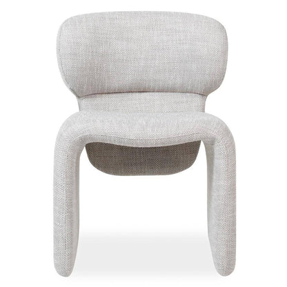 Sessel BIZZA, beige und grau gepolstert