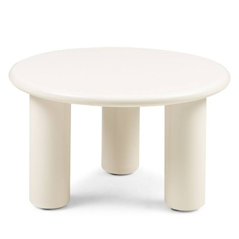 Tavolino TONI 60cm panna finitura opaca