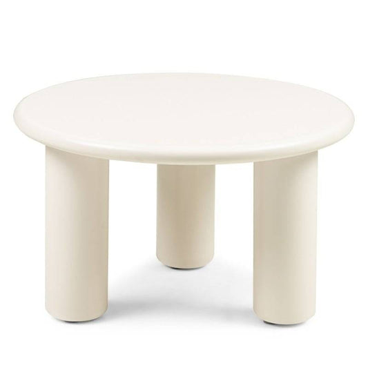 Tavolino TONI 60cm panna finitura opaca