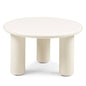 TONI coffee table 60cm cream matte finish