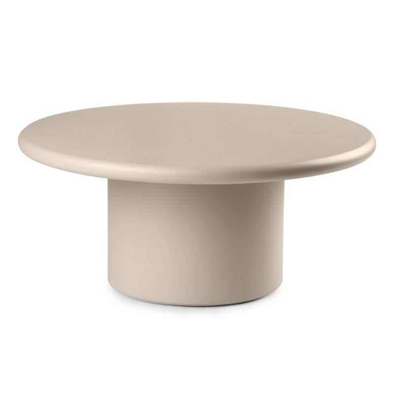 Tavolino ARDO 80 cm, beige scuro, opaco