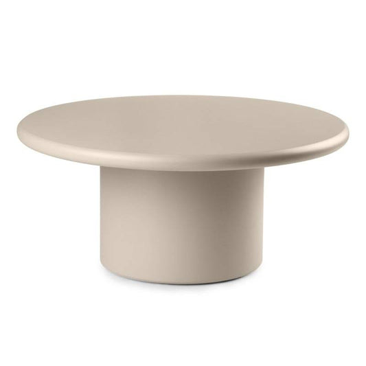 Tavolino ARDO 80 cm, beige scuro, opaco
