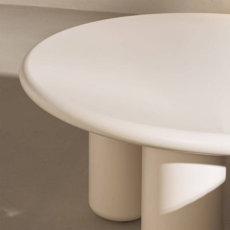 Tavolino TONI 60cm panna finitura opaca