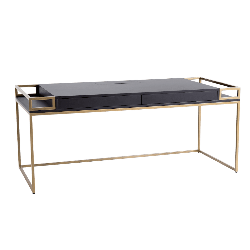 Scrivania K16 Nero 180 - Oro