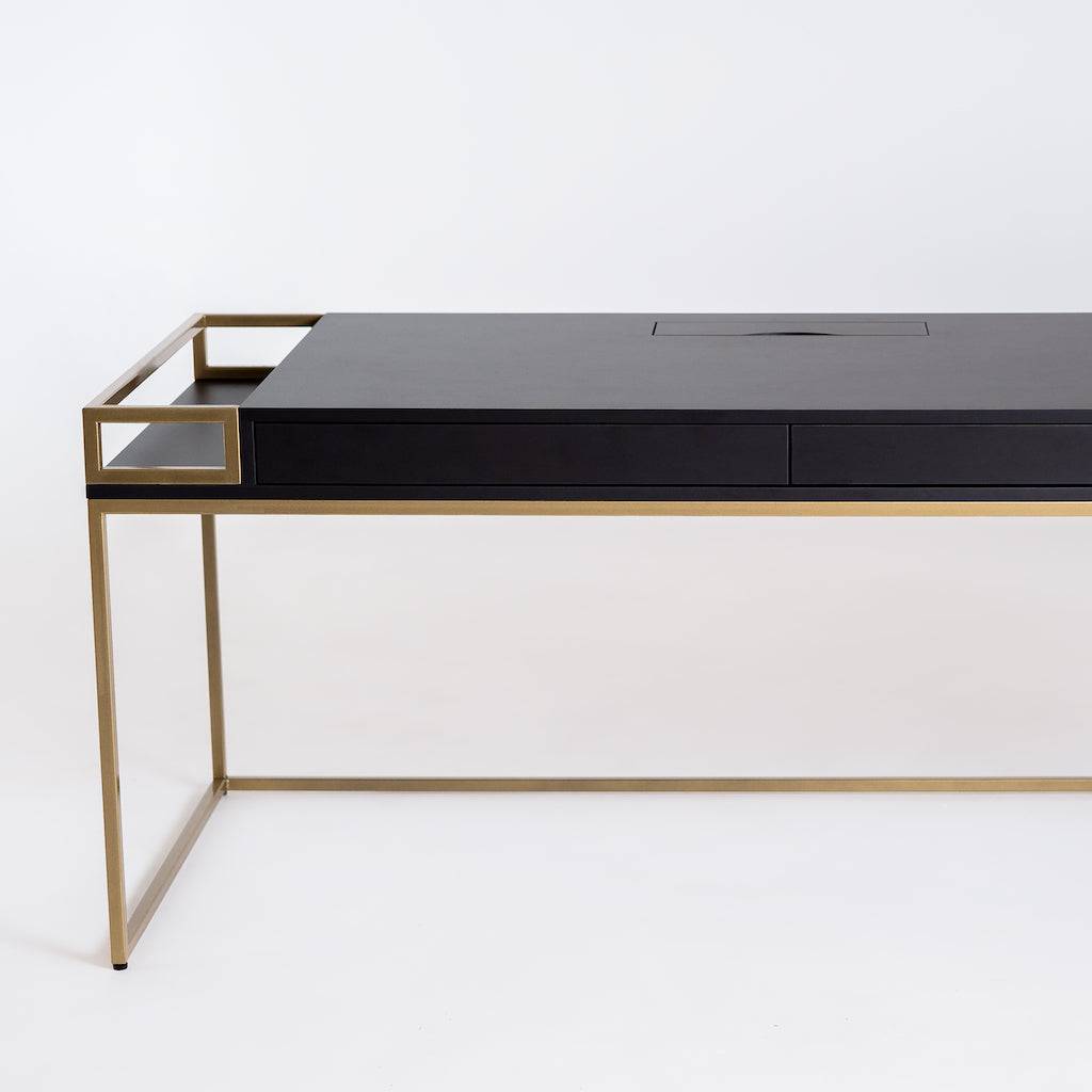 Scrivania K16 Nero 200 - Oro