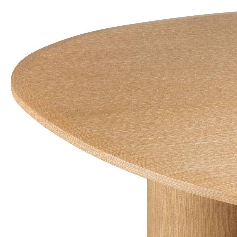 VISPI Esstisch 140 cm, Eiche Natur