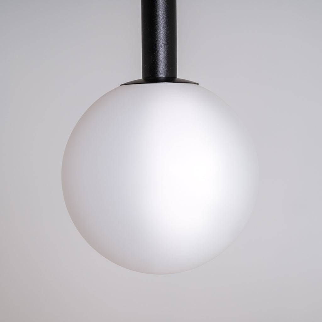 Lampada a soffitto SODO M - Nero